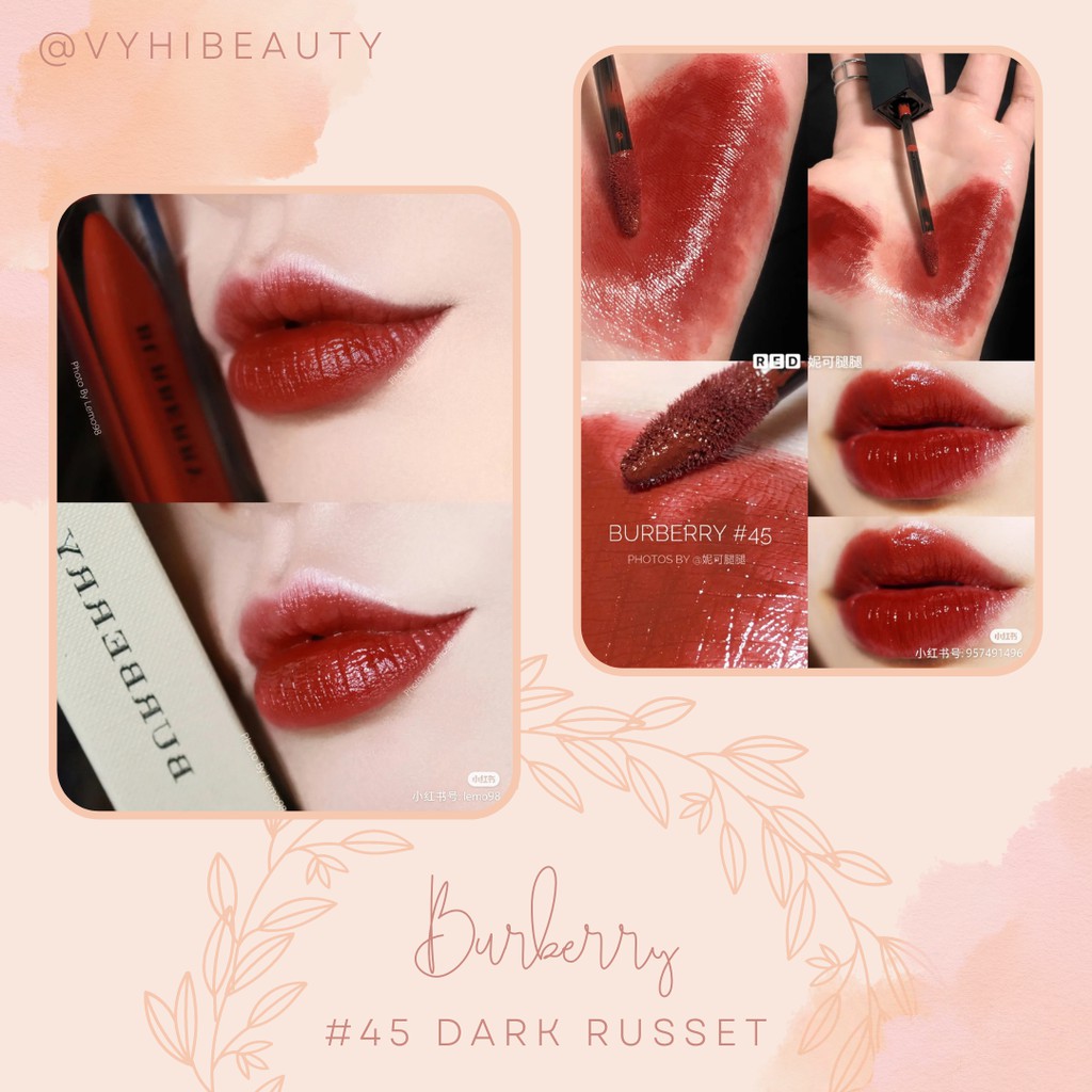 Son kem Burberry Kisses Lip Lacquer | Shopee Việt Nam