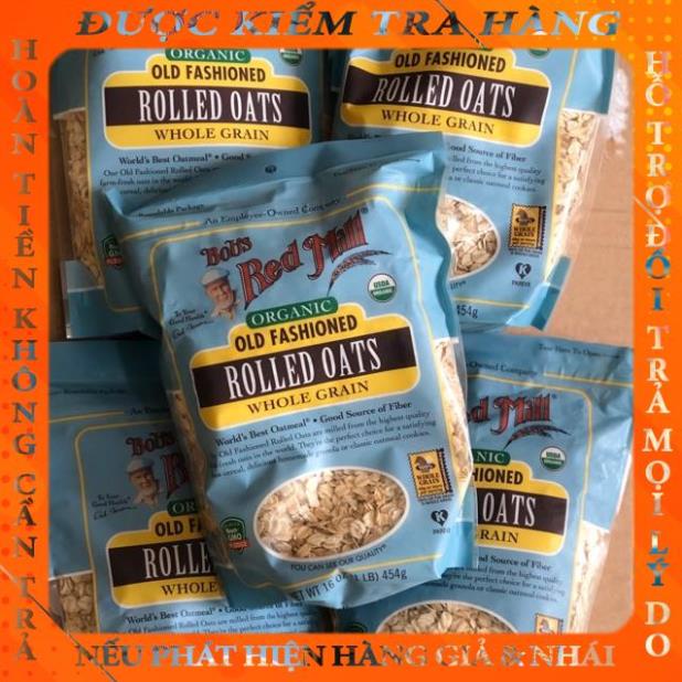Yến mạch hữu cơ Bob’s Red Mill 454gram - nguyên gói phanloi