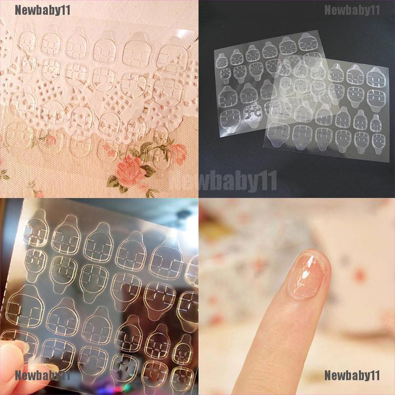 Bộ 24 Móng Tay Giả Dán Hai Mặt Siêu Mỏng