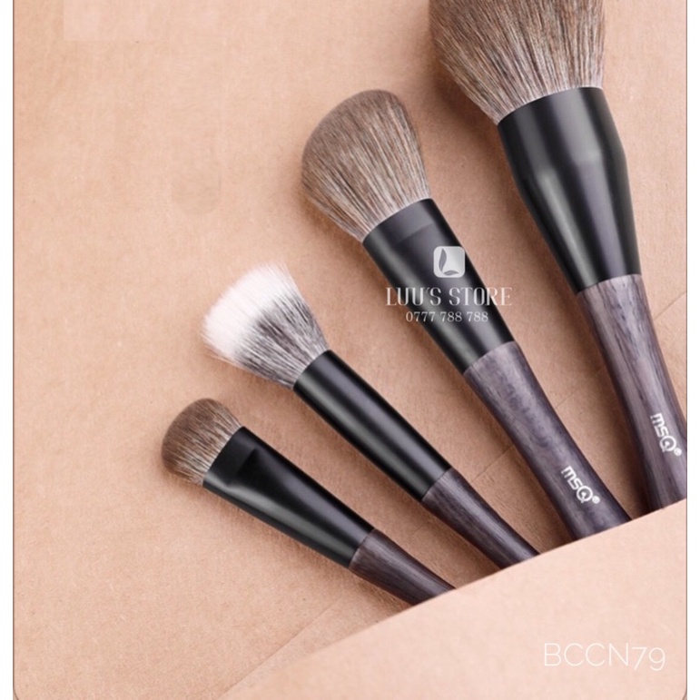Bộ Cọ MSQ Đen Kèm Ống Đựng 10 Cây BCCN79