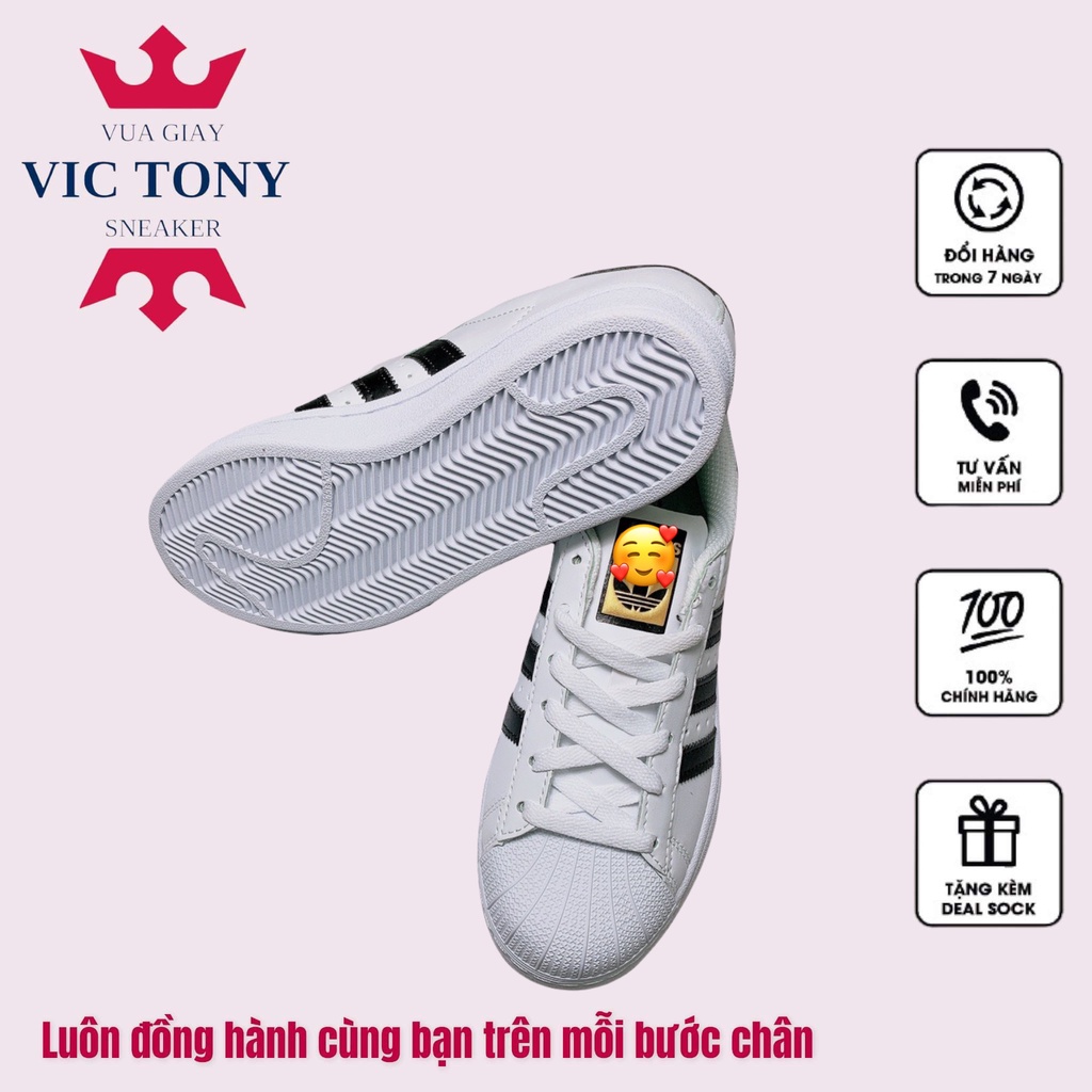 Giày Sneaker Nam❇️rẻ vô địch❇️ Nữ Trắng 𝑨𝒅𝒊𝒅𝒂𝒔 𝑴𝒖̃𝒊 𝑺𝒐̀, Giày Thể Thao Das 𝑺𝒐̀ Đủ Size Nam Nữ | BigBuy360 - bigbuy360.vn