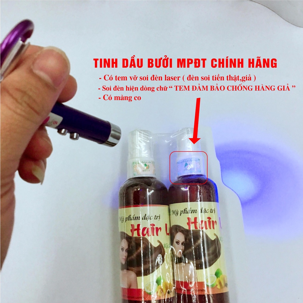 Combo 2 chai tinh dầu bưởi dưỡng tóc hair lotion,kích thích mọc tóc, ngăn rụng tóc