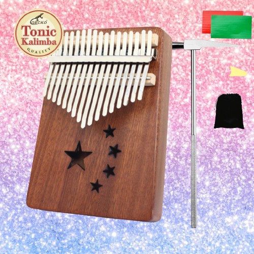 Đàn Kalimba 17 phím kiểu dáng tiện dụng GECKO-KIMI-HLURU020