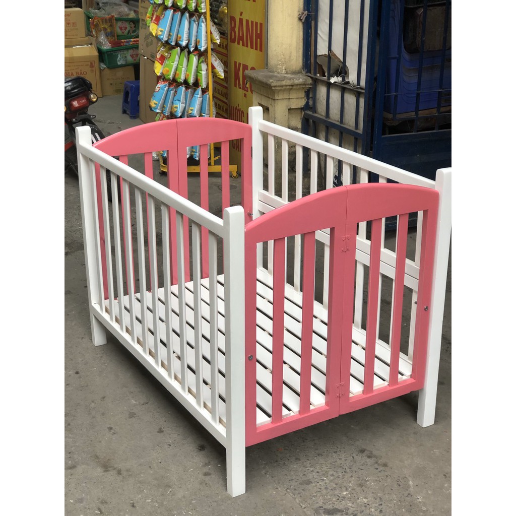 CŨI TRẺ EM TRẮNG HÔNG 70X110