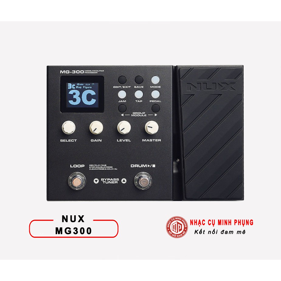 Phơ Guitar (Multi Effects) Nux MG-300