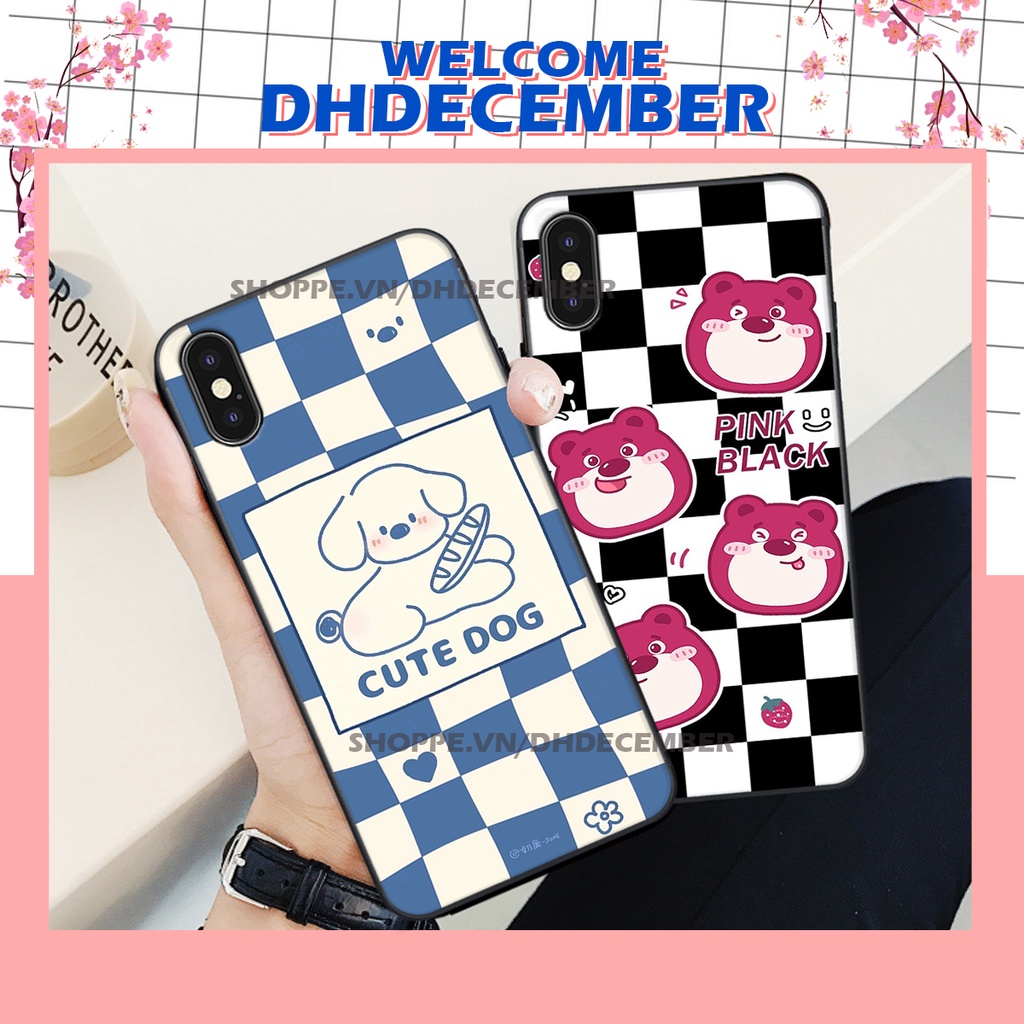 Ốp lưng iphone X / XS / XS MAX in hình dễ thương- cute dog- n@sa RẺ-ĐẸP-CHẤT