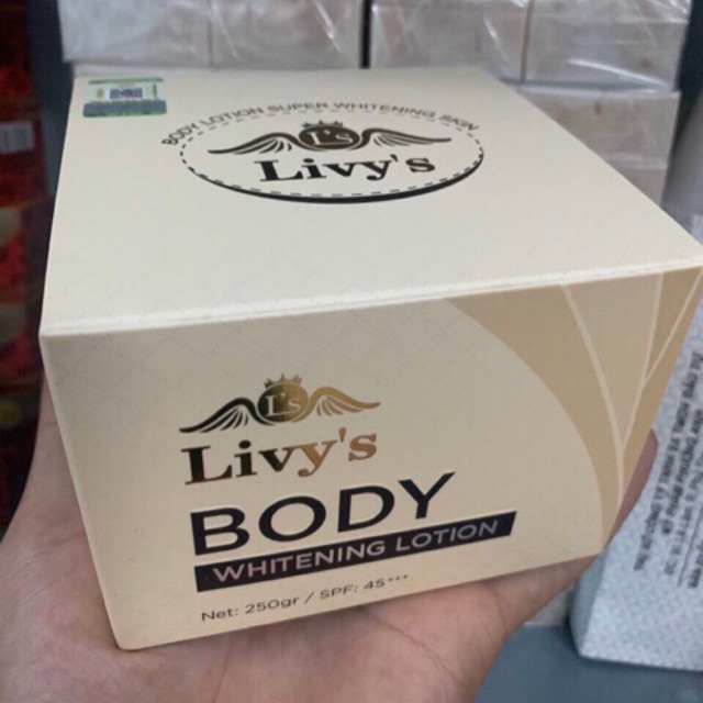 Kem dưỡng trắng Body livy’s mẫu mới