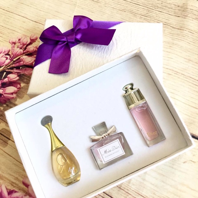 Set nước hoa Dior 3 chai mini 5ml