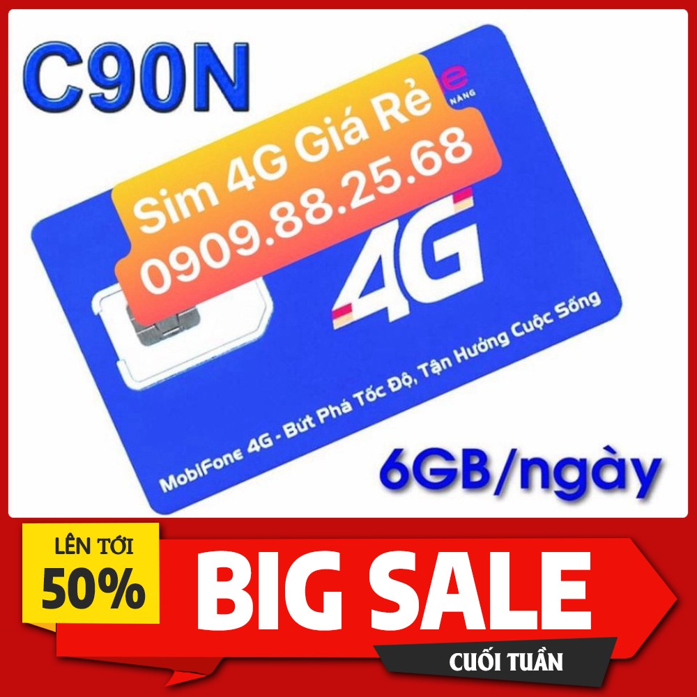 Sim 4g Mobifone C90N