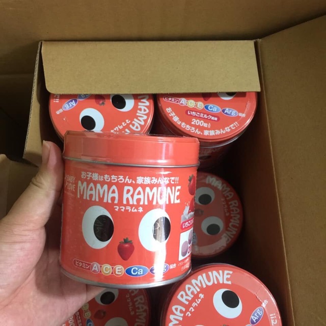 Kẹo biếng ăn MAMA RAMUNE NHẬT BẢN
