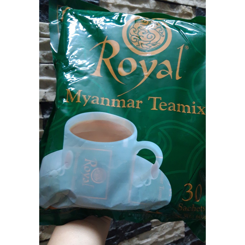 Trà sữa Royal Myanmar Teamix - Date 2022 - 30 gói nhỏ