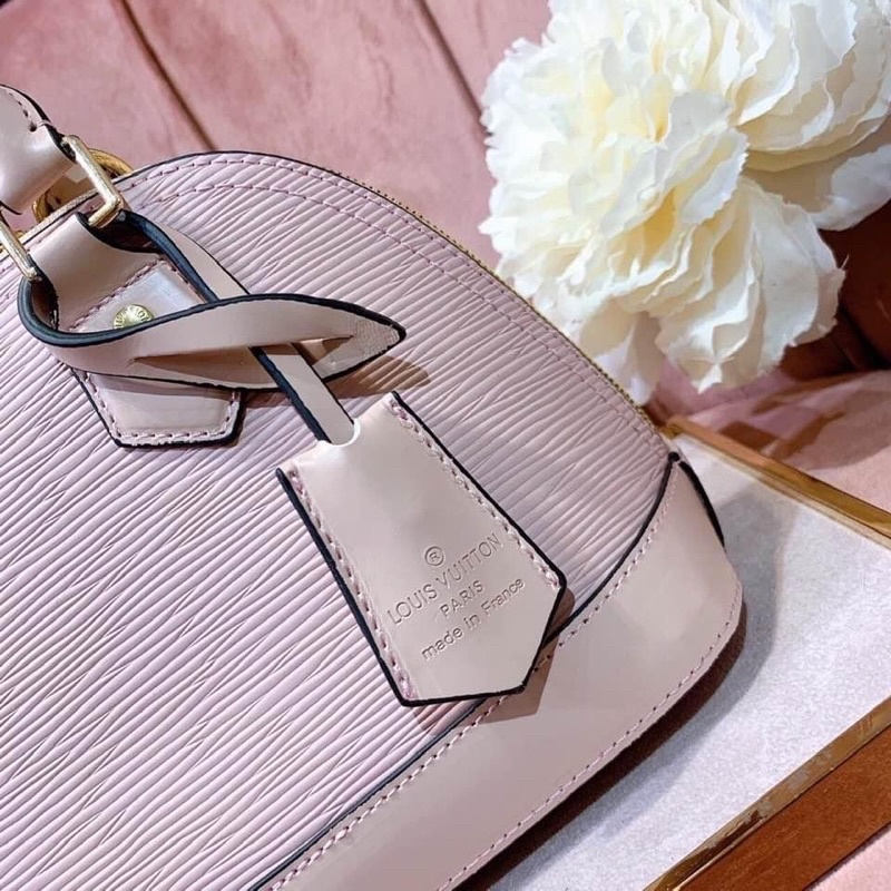 Túi quai xách dáng hến da tăm