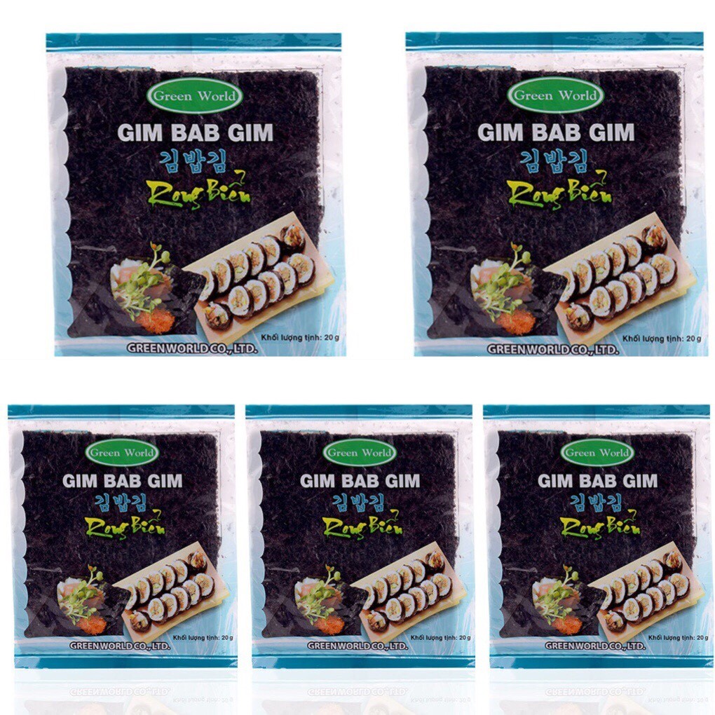 Rong biển Gim Bab 20g
