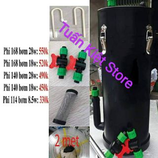 Lọc thùng chế cho hồ Thủy Sinh - Cá Cảnh