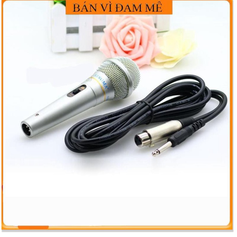 ✔️ Micro Karaoke Chống Hú, Độ nhạy - hút âm cao - TOP Mic Hát Karaoke mẫu mới bán chạy nhất 2020