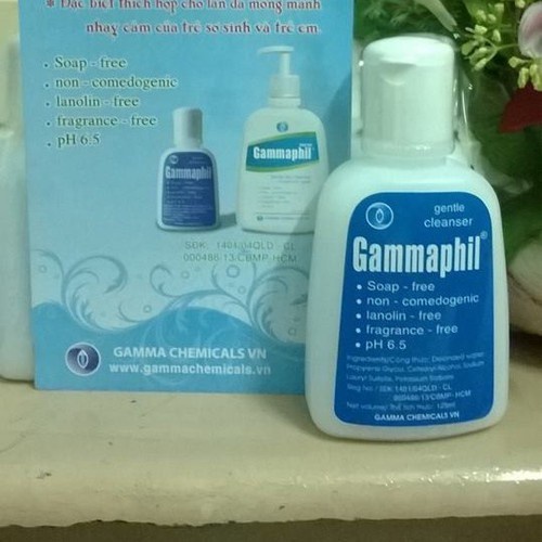 GAMMAPHIL 125ML.SỮA RỬA MẶT CHUYÊN DỤNG [MP1]