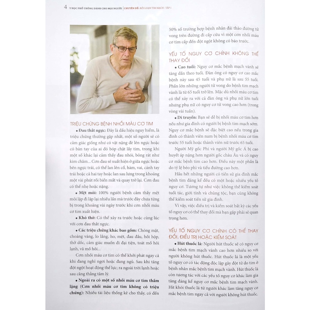 Sách Y Học Phổ Thông Dành Cho Mọi Người - Chuyên Đề: Rối Loạn Tim Mạch 1