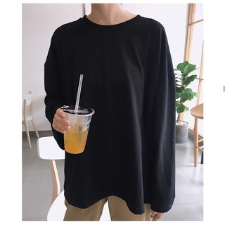 Áo Tay Dài BASIC LONG SLEEVE Màu Đen Unisex