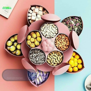 KHAY ĐỰNG MỨT KẸO TẾT HÌNH HOA SEN