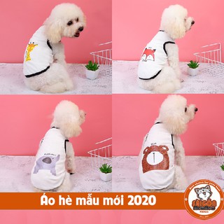 Áo ba lỗ mùa hè cho thú cưng mẫu mới 2020