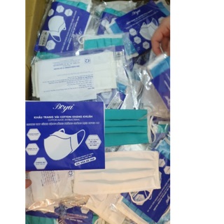 Combo 2 chiếc khẩu trang vải cotton kháng khuẩn boya!
