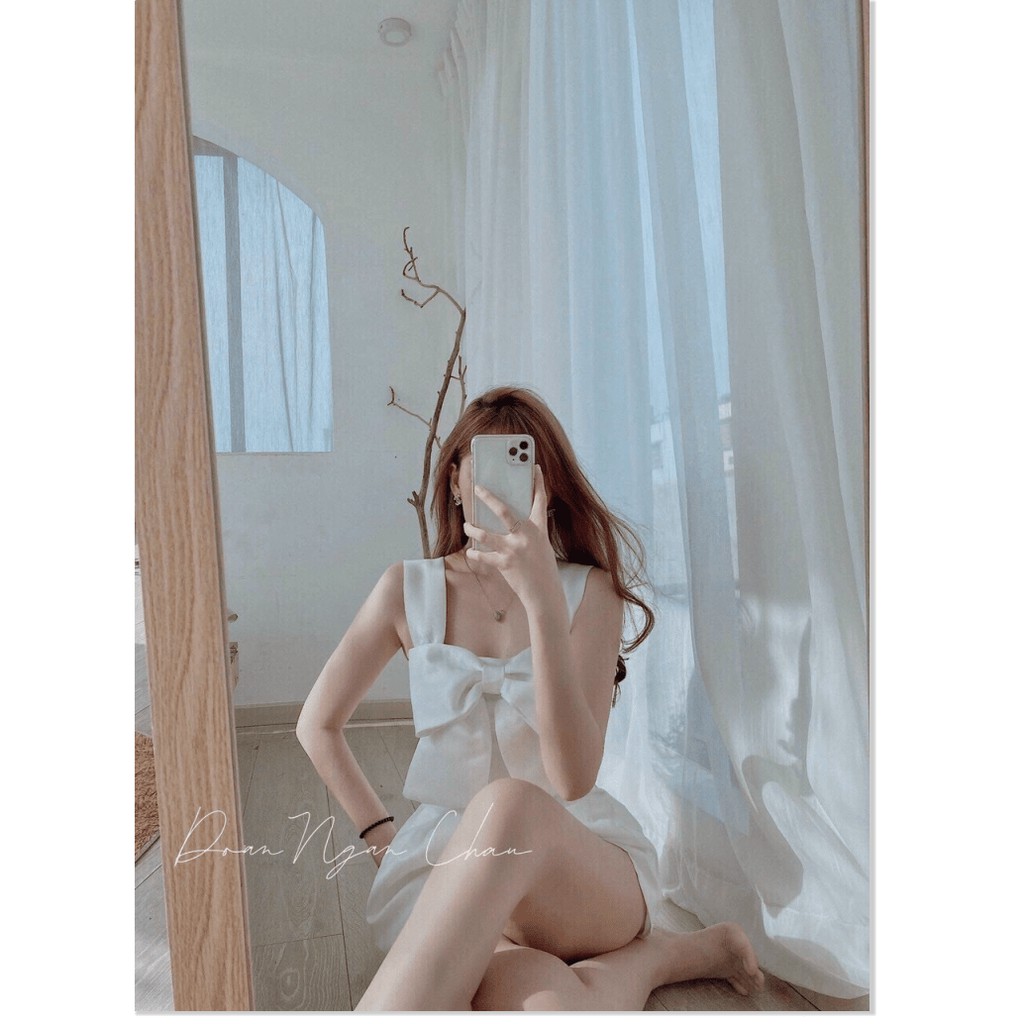 [SHIP TOÀN QUỐC] HÀNG HIỆU SALE SẬP SÀN ÁO KIỂU NƠ CHẤT KATE CỰC KÌ SEXY MẶC VÀO TRAI MÊ NGAY