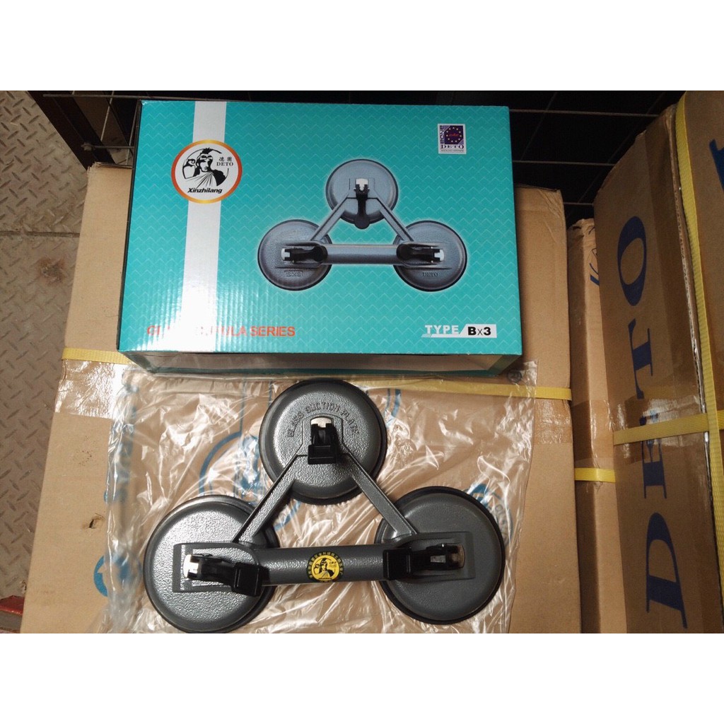 Hít kính, hút gạch cầm tay 2 chấu , 2 chân XZL AN-002