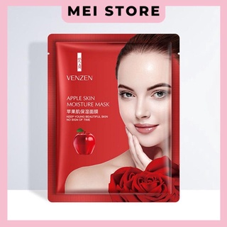 [RẺ VÔ ĐỊCH] Mặt Nạ Giấy Táo APPLE SKIN MOISTURE MASK VENZEN