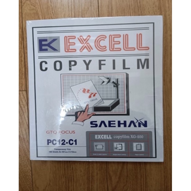 Phim Chiếu Excel Film  SAEHAN Khổ A4 - Film Chiếu Xcel A4  Phục Vụ Giảng Dạy Hội Giảng Thuyết Trình