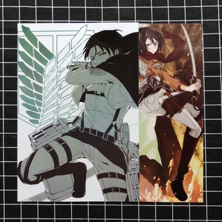 Poster Anime Attack On Titan (8 Tờ)