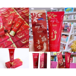 Sữa rửa mặt hồng sâm đỏ my gold 130ml