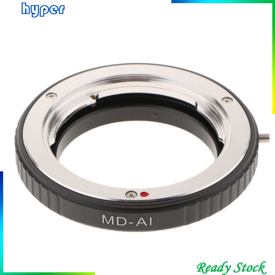 Macro Minolta  MD Lens to Nikon AI F Mount Adapter Ring No Glass MD-AI