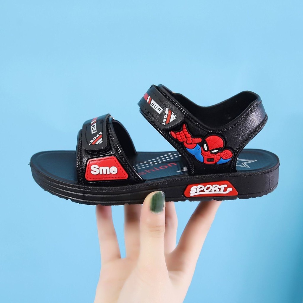 Sandal Siêu Nhân Nhện Cho Bé Trai Bé Gái 2021 Size 21-35