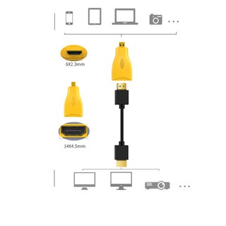DẦU CHUYỂN MICRO HDMI RA HDMI JINGHUA S113