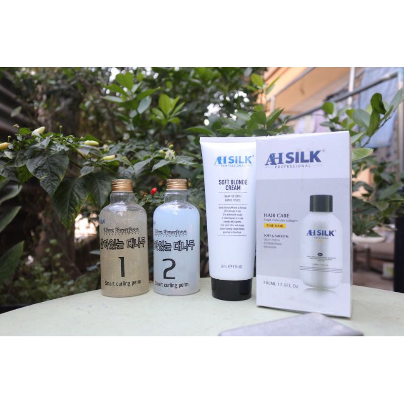 Uốn lạnh Gel Ahsilk 250mlx2 hương thơm