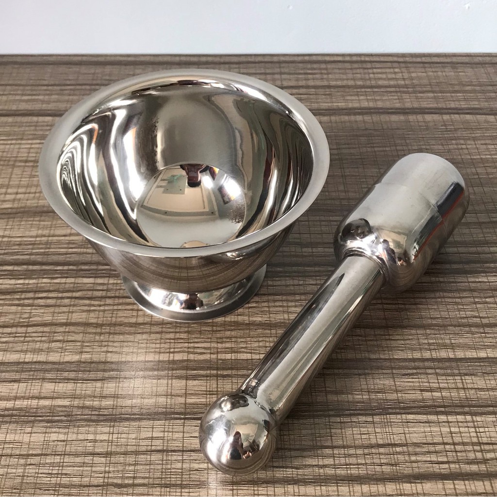 Bộ cối chày inox - Sạch sẽ - An toàn cho sức khỏe - Tiện dụng - Bền đẹp anhduonghomekit