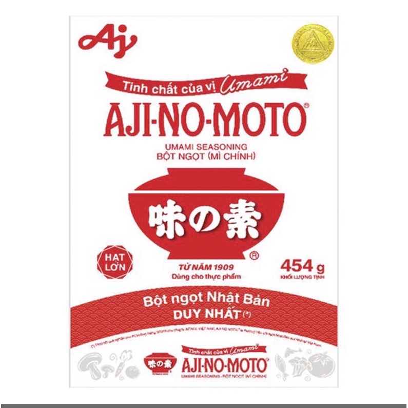 bột ngọt ajino- moto 454g