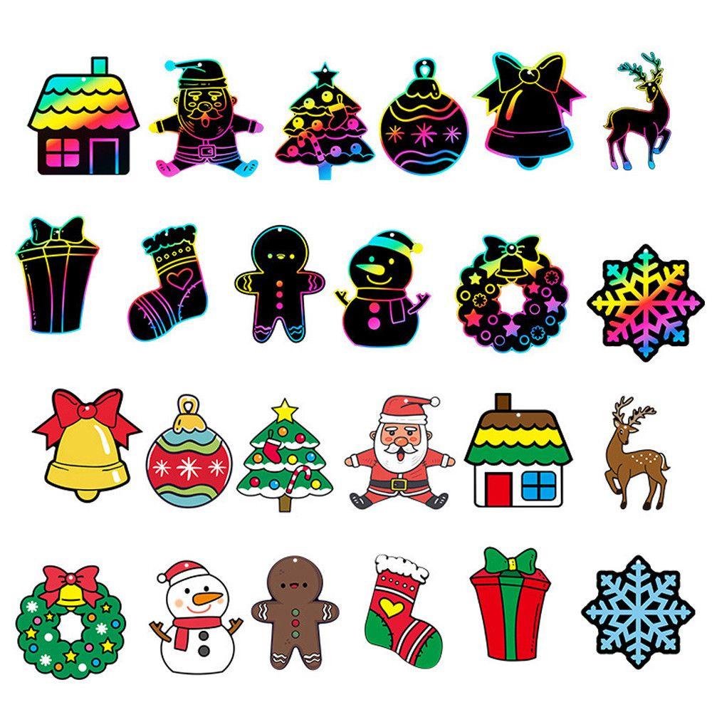 Set 1 / 12 Giấy Vẽ Tranh Graffiti Hoạt Hình DIY Cho Bé