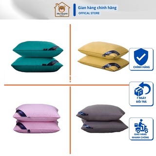 Ruột gối đầu Hillton lõi bông gòn tinh khiết , gối khách sạn cao cấp Kích thước 45x65cm