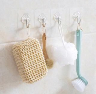 Set 10 móc dán tường chịu lực siêu dính