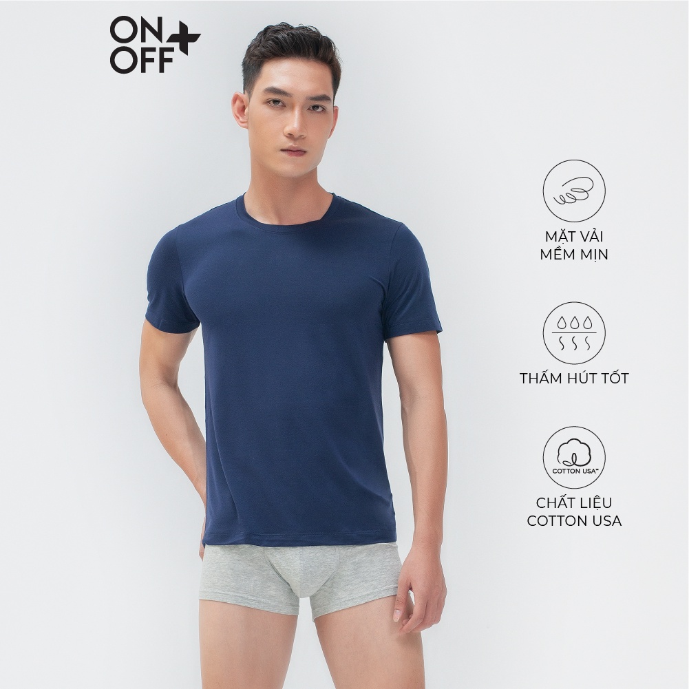 Áo T-shirt ngắn tay nam ONOFF mềm mịn, thoải mái - H17TS17001