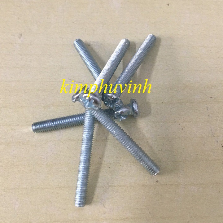 50 con - M3x25mm BULONG ĐẦU BAKE - VÍT BULONG - ỐC XẺ RÃNH BAKE