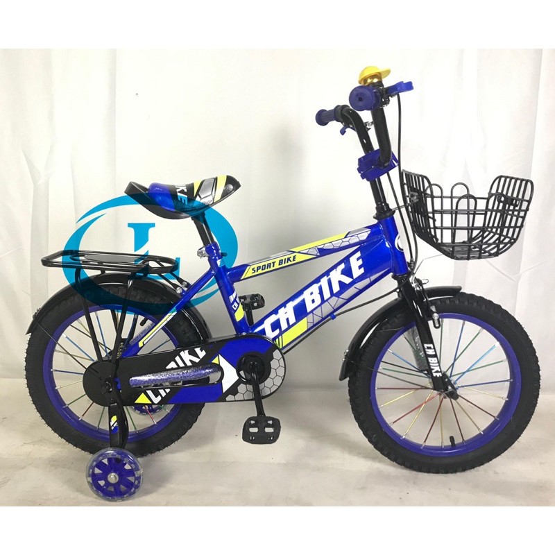 XE ĐẠP TRẺ EM 16IN 2 ỐNG BẢN TO GHBIKE NEW