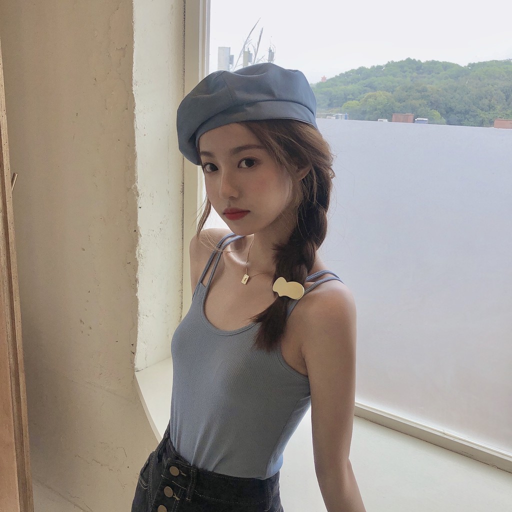 Mũ Nồi Thời Trang Hàn Quốc Thoáng Khí 6 Màu Sắc