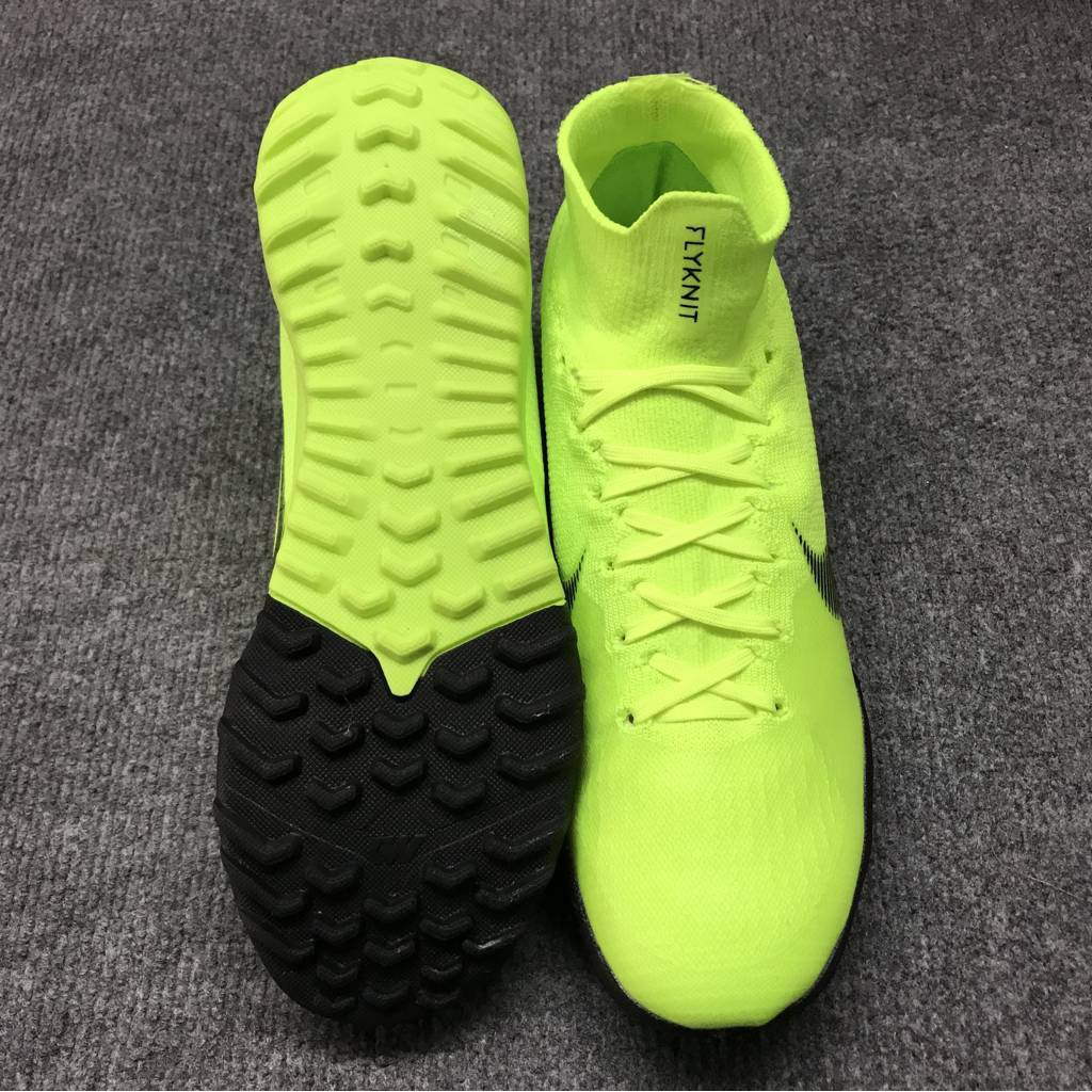 Giày đá bóng Mercurial X  xanh cốm  nhân tạo