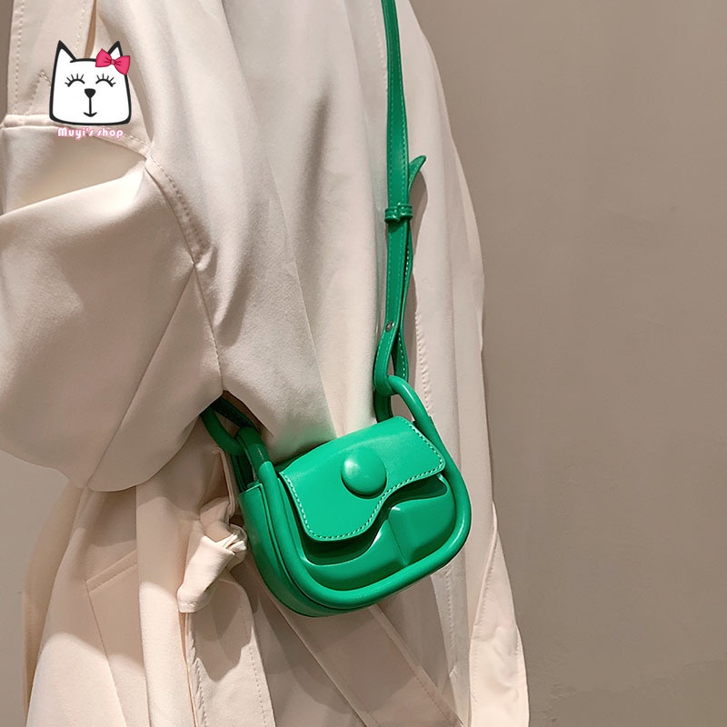 Túi Đeo Chéo mini Đựng Tai Nghe Phong Cách Phương Tây