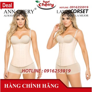 Gen nịt bụng giảm mỡ Ann Chery 2028 gile màu nude HÀNG CHÍNH HÃNG