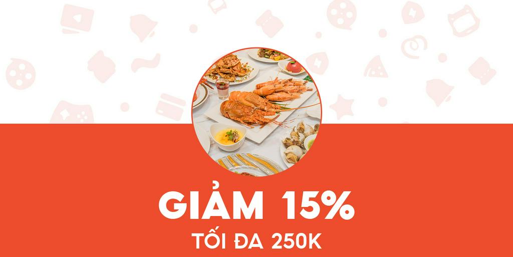- Cafe Central An Đông - Giảm 250K cho Tiệc tối hải sản thịnh soạn