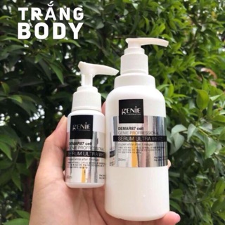 Serum phun truyền trắng body Genie