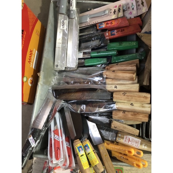 Dao các loại hàng chuẩn xịn, sắc.